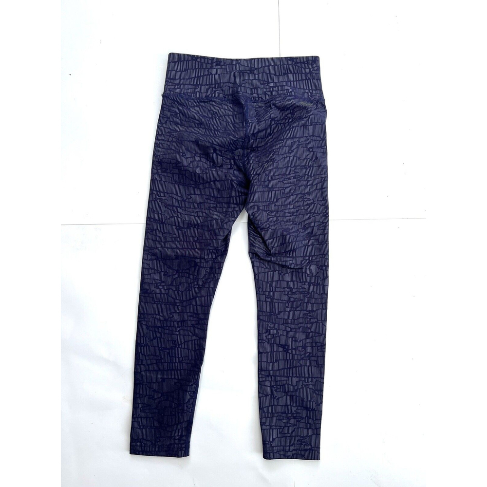New Balance NB DRY Blue Crop leggings Womens Small Athletic Capri Workout - Picture 4 of 5